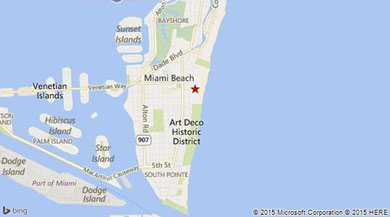 Ritz Location Map