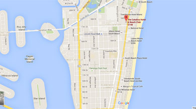 Catalina Location Map