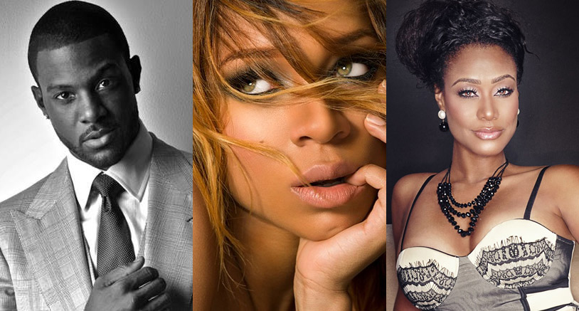 Lance Gross, Lil Mama and Tami Roman
